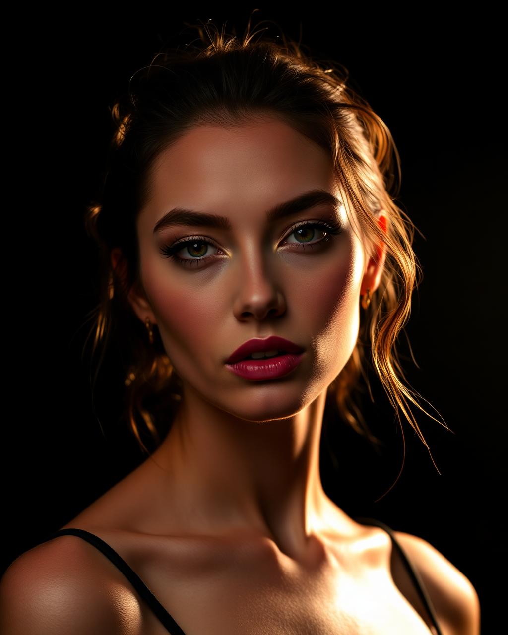 Portrait réalisé en studio par BelPriZ